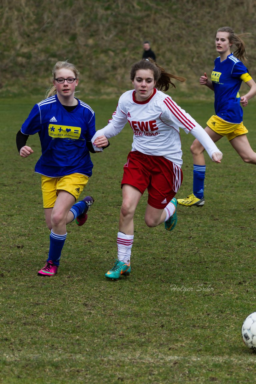 Bild 278 - B-Juniorinnen Tus Tensfeld - TSV Gnutz o.W. : Ergebnis: 1:3